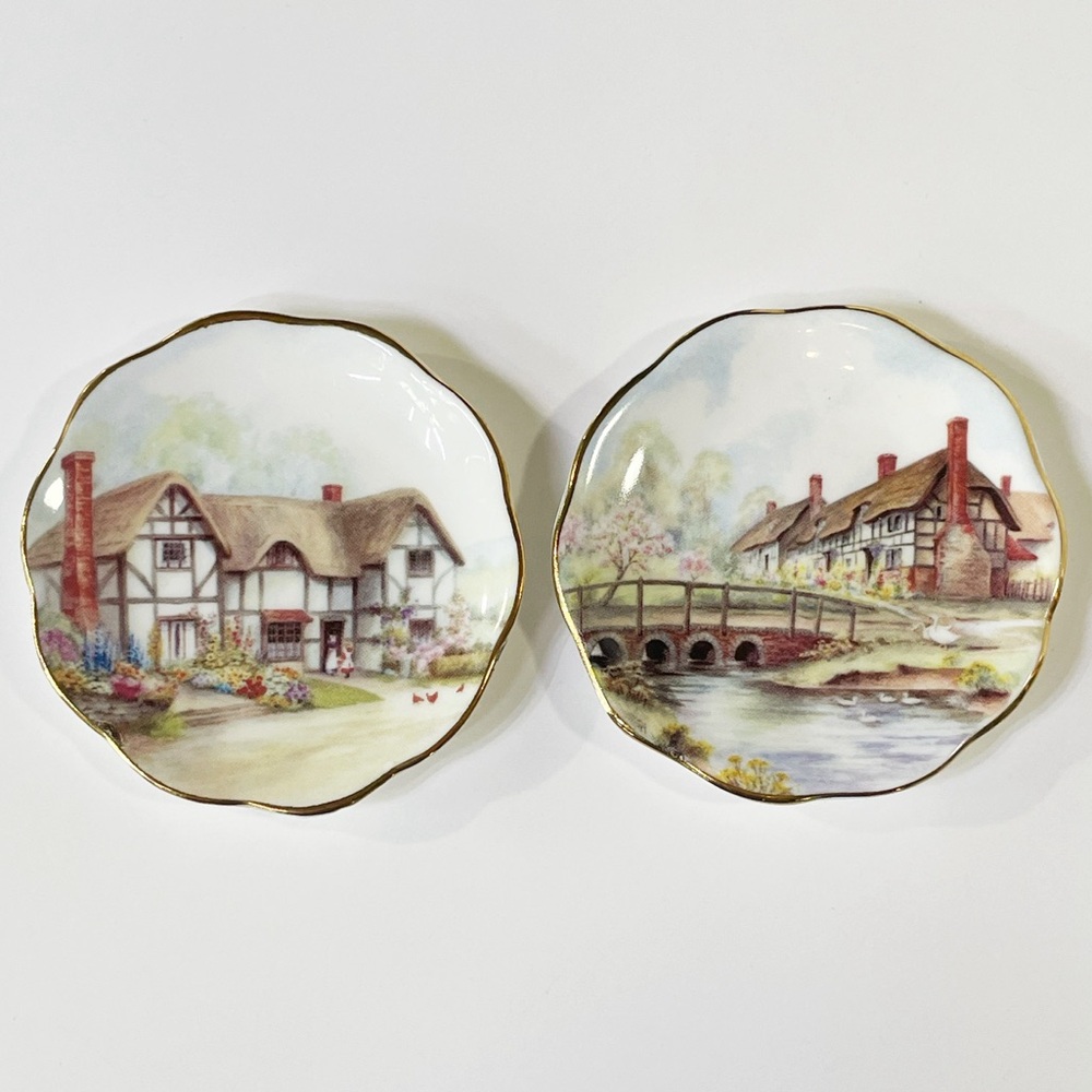 Mini Bone China Plates